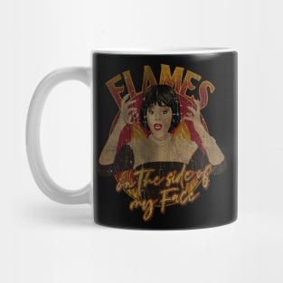 FLAMES - ON THE SIDE OF MY FACE - VINTAGE Mug